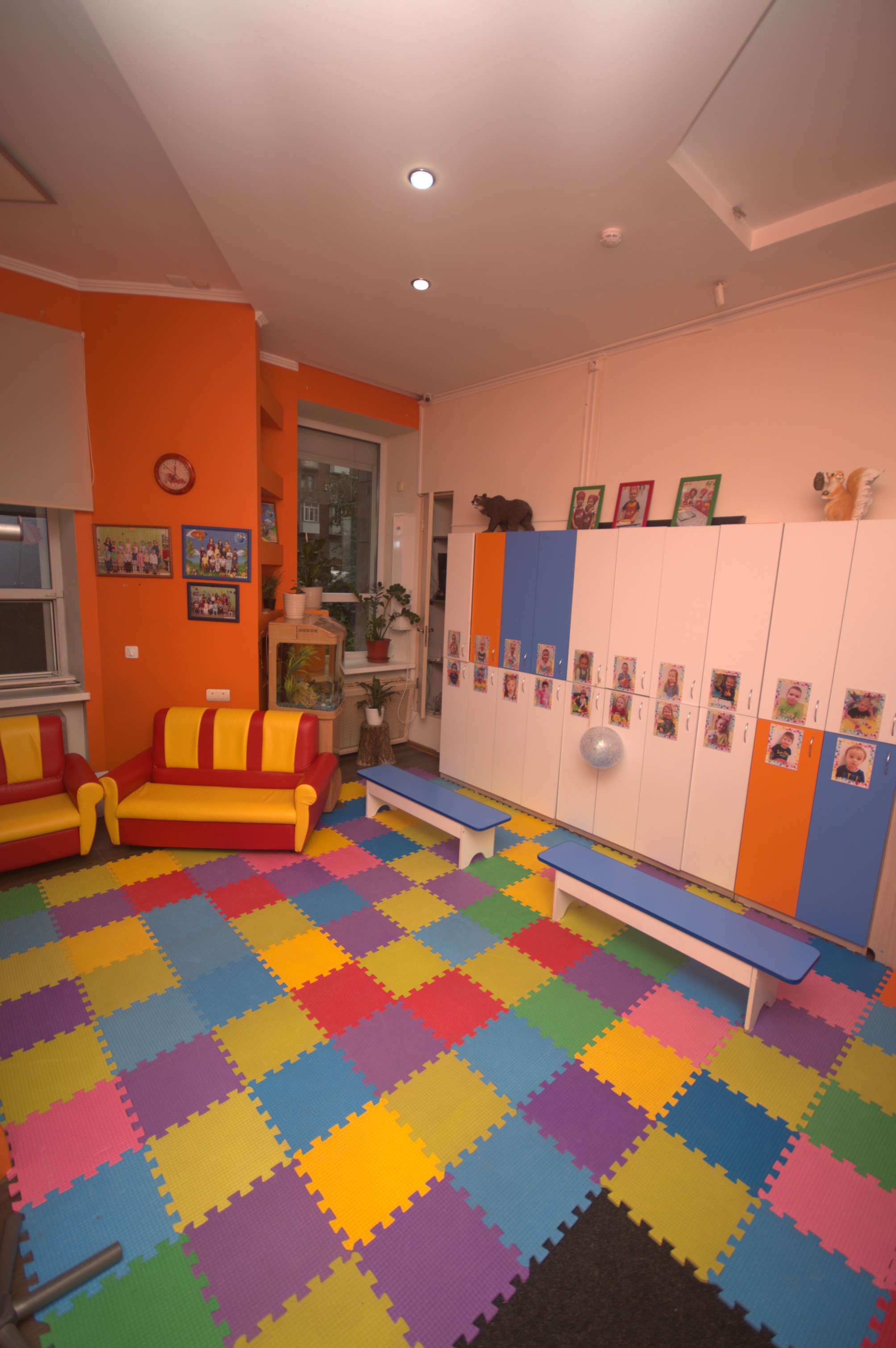 Интеръер детского сада в центре Новосибирска